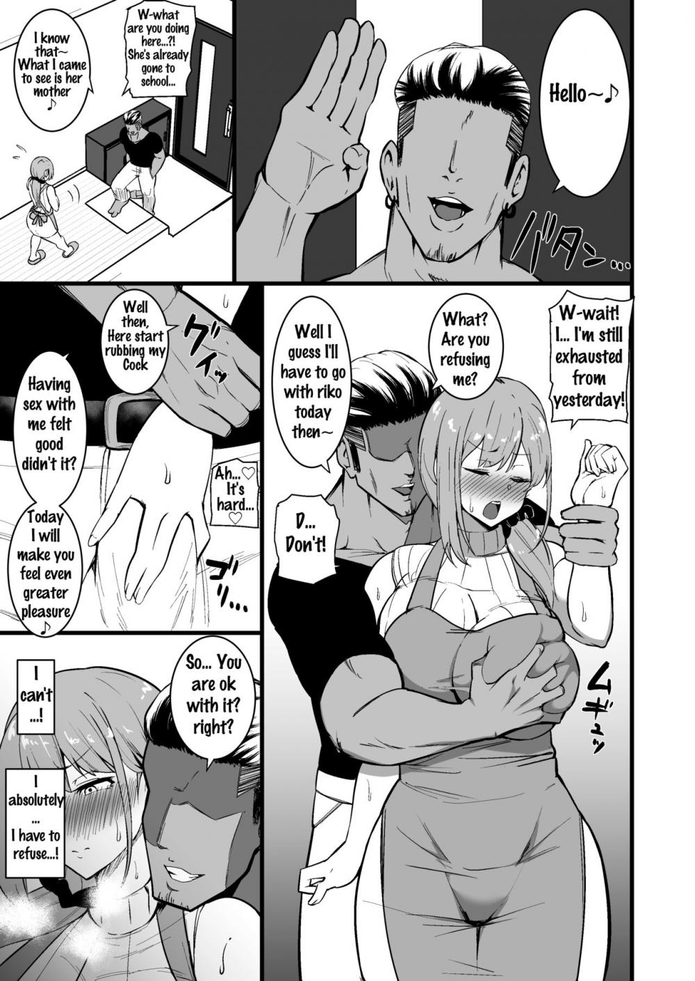 Hentai Manga Comic-Musume no Kareshi ni Ochiru Okaa-san-Read-22